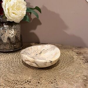 Pottery Barn Marble Decorative Bowl